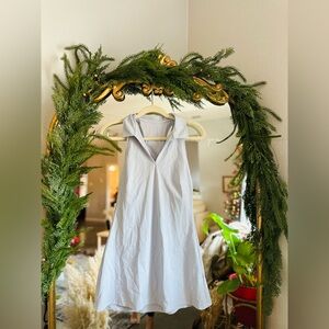 Abercrombie light blue collared active dress small petite